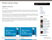 Tablet Screenshot of frictioncanbeadrag.wordpress.com