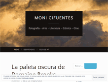 Tablet Screenshot of monicifuentes.wordpress.com