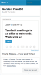 Mobile Screenshot of gardenplant00.wordpress.com