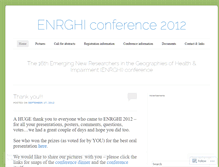 Tablet Screenshot of enrghi2012.wordpress.com