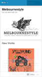 Mobile Screenshot of melbournestyle.wordpress.com