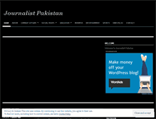 Tablet Screenshot of journalistpak.wordpress.com