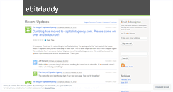 Desktop Screenshot of ebitdaddy.wordpress.com