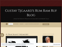 Tablet Screenshot of gustavtjgaard.wordpress.com