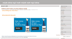 Desktop Screenshot of mp3dinleindir.wordpress.com