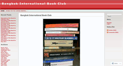 Desktop Screenshot of bangkokinternationalbookclub.wordpress.com