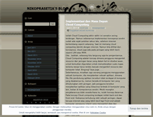 Tablet Screenshot of nikoprasetia.wordpress.com