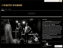 Tablet Screenshot of chimentoe.wordpress.com