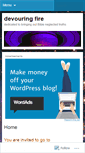 Mobile Screenshot of devouringfire.wordpress.com