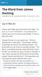 Mobile Screenshot of jameshacking.wordpress.com