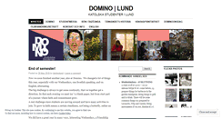 Desktop Screenshot of dominolund.wordpress.com