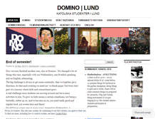 Tablet Screenshot of dominolund.wordpress.com