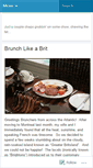 Mobile Screenshot of 2dudesatbrunch.wordpress.com