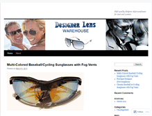Tablet Screenshot of designerlenswarehouse.wordpress.com