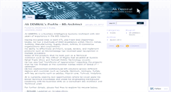 Desktop Screenshot of alidemiral.wordpress.com