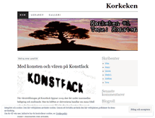Tablet Screenshot of korkeken.wordpress.com