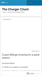 Mobile Screenshot of chargerchant.wordpress.com