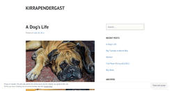Desktop Screenshot of kirrapendergast.wordpress.com
