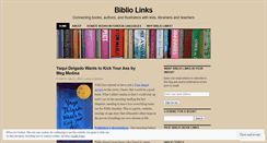 Desktop Screenshot of bibliolinks.wordpress.com