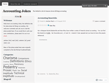 Tablet Screenshot of accountingjokes.wordpress.com