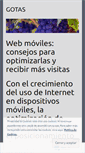 Mobile Screenshot of gotas1monmartnez.wordpress.com