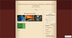 Desktop Screenshot of comunidadcatolicasebaot.wordpress.com