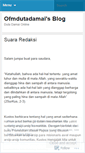 Mobile Screenshot of ofmdutadamai.wordpress.com