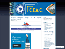 Tablet Screenshot of ceac.wordpress.com