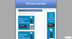 Desktop Screenshot of billgatos.wordpress.com