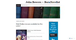 Desktop Screenshot of bornnovelist.wordpress.com