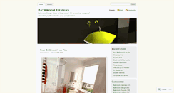 Desktop Screenshot of bathroomdesigns.wordpress.com