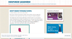 Desktop Screenshot of excellentleading.wordpress.com