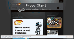 Desktop Screenshot of pressstarttme.wordpress.com