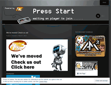 Tablet Screenshot of pressstarttme.wordpress.com