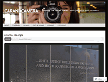 Tablet Screenshot of carandcamera.wordpress.com