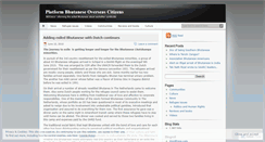 Desktop Screenshot of bocnews.wordpress.com