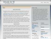 Tablet Screenshot of decadade90.wordpress.com