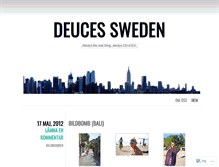 Tablet Screenshot of deucessweden.wordpress.com