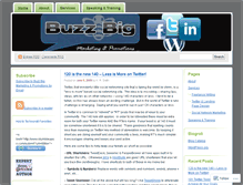 Tablet Screenshot of buzzbig.wordpress.com