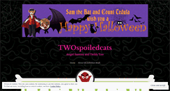 Desktop Screenshot of onespoiledcat.wordpress.com