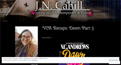Desktop Screenshot of jncahill.wordpress.com