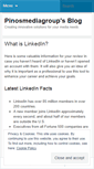Mobile Screenshot of pinosmediagroup.wordpress.com