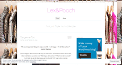 Desktop Screenshot of lexandpooch.wordpress.com