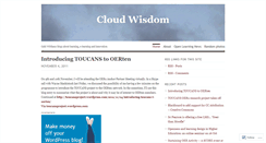 Desktop Screenshot of cloudwisdom.wordpress.com