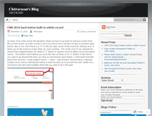 Tablet Screenshot of chitrarasan.wordpress.com
