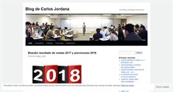 Desktop Screenshot of carlosjordana.wordpress.com