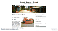 Desktop Screenshot of historicharalson.wordpress.com