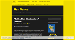 Desktop Screenshot of hanvance.wordpress.com