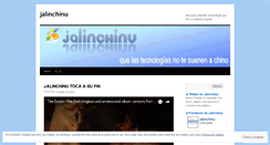 Desktop Screenshot of jalinchinu.wordpress.com