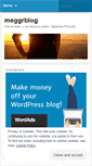 Mobile Screenshot of meggr.wordpress.com